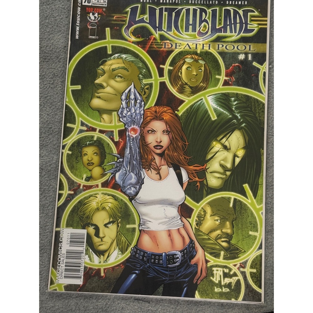Witchblade Death Pool 1 Issue 70 Image Comics Top Cow 2003 Francis Manapul